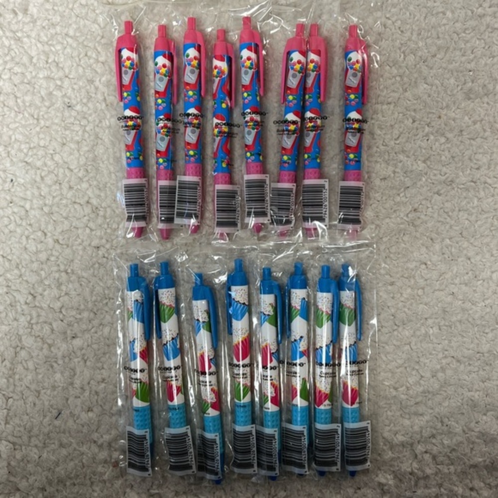 Snifty "Cupcake + Bubblegum" Scented Ballpoint Pens - Bundle of 16